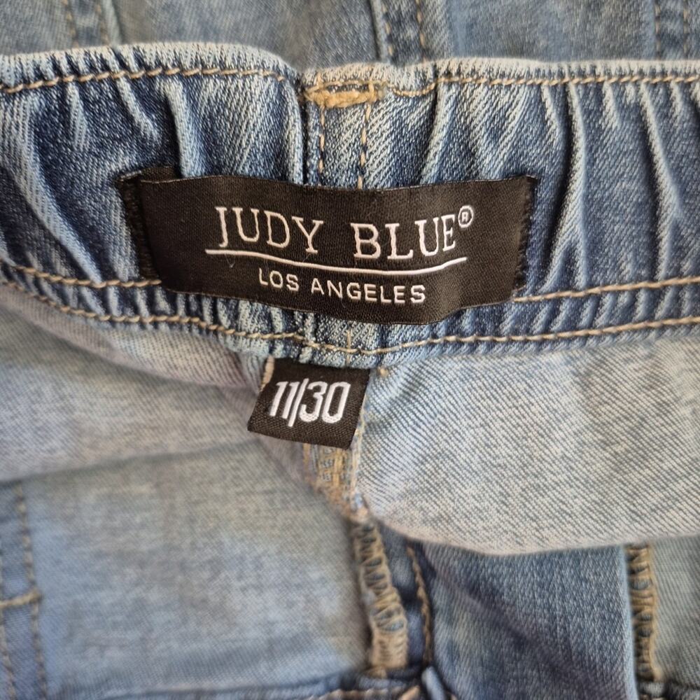 Judy Blue Jeans Womens 11/30 Black Jogger High Waist Drawstring Stretch JB88496 - Picture 14 of 16